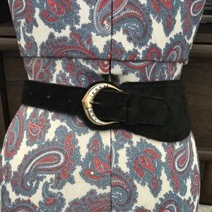 Vintage leather belt